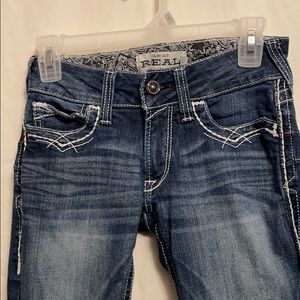 Ariat real denim jean